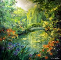 Monets trädgård
